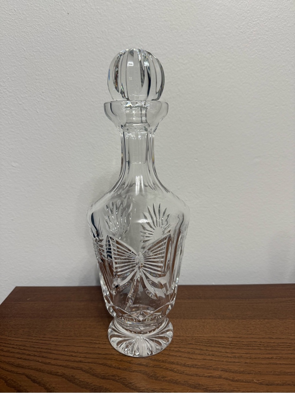 Vintage Waterford Millennium Collection Crystal Decanter